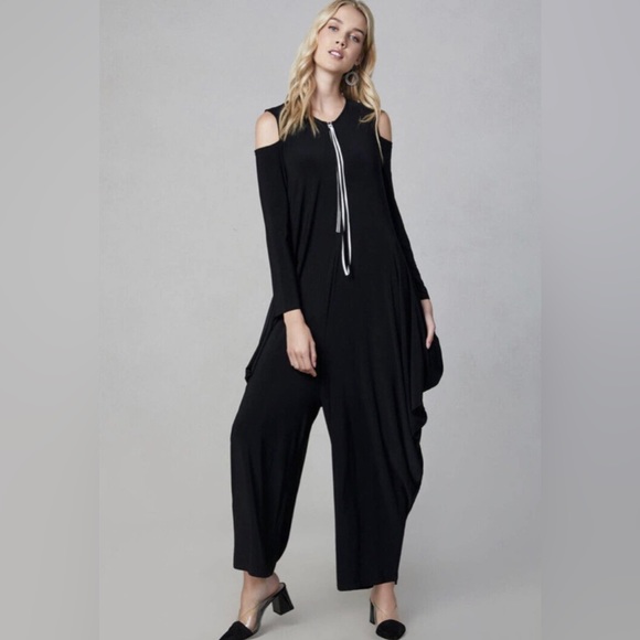 Joseph Ribkoff Harem Pant Jumpsuit Romper, Size 12 - Picture 3 of 12